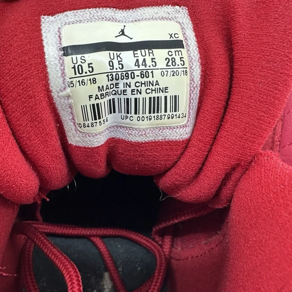 Nike Air Jordan 12 Retro Gym Red 130690-601 Men's 10.5 Used